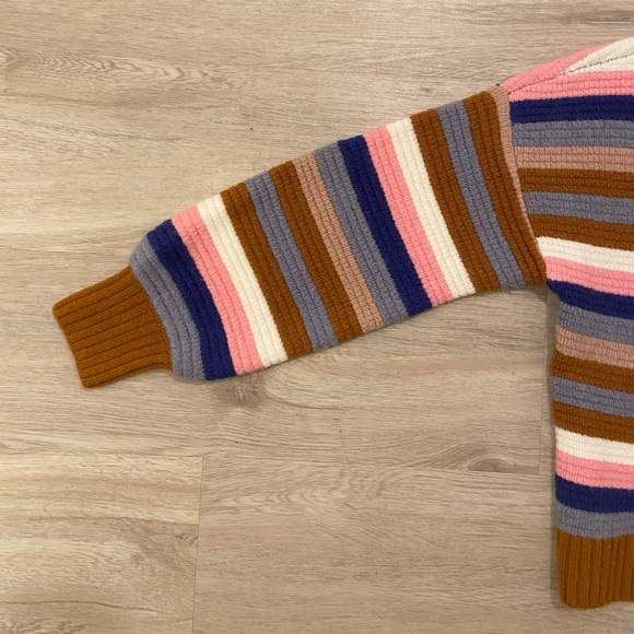Madewell Multi-Colored Striped Knit Cardigan - Picture 5 of 5